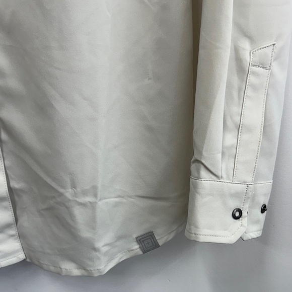 5.11 Tactical ivory White Button-Down Shirt L - Picture 4 of 6